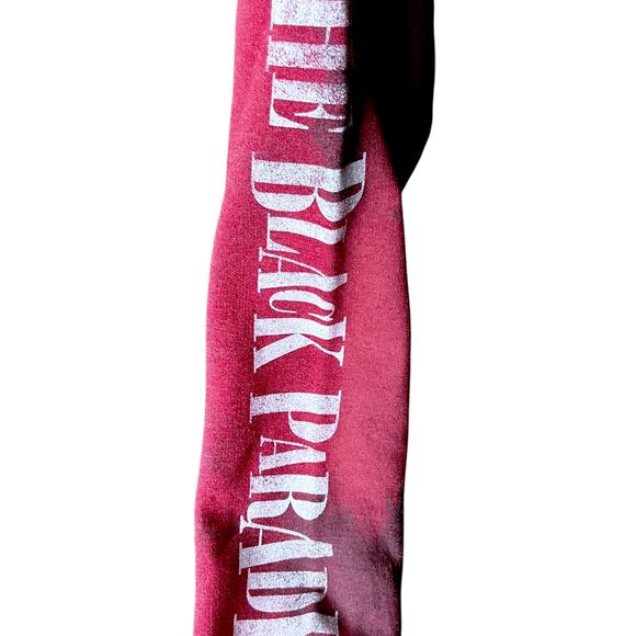 My Chemical Romance The Black Parade Red & Black Tie Dye Hoodie - Medium - Picture 3 of 5